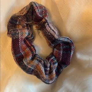Flannel Multicolor Scrunchie